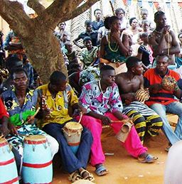 Drummers at celebration